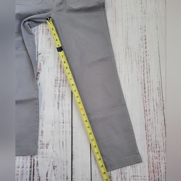 J Crew Vintage Straight Cargo Pant in Slub Sateen Gray Women's 27 NEW NWT - Picture 3 of 8